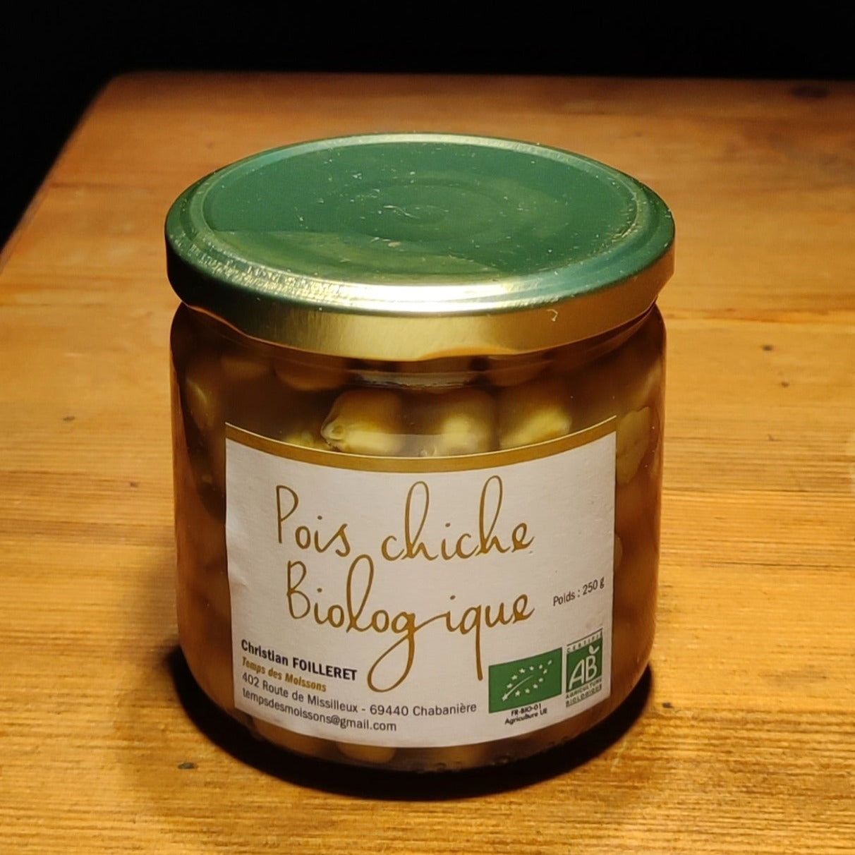 Pois chiche biologique 250g