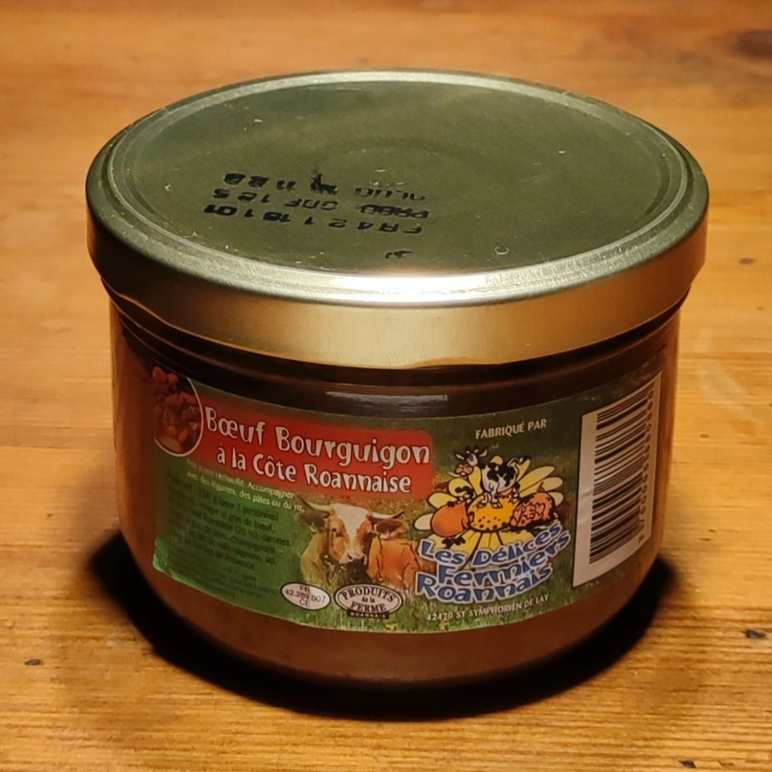 boeuf bourgignon à la Côte Roannaise 350 gramme