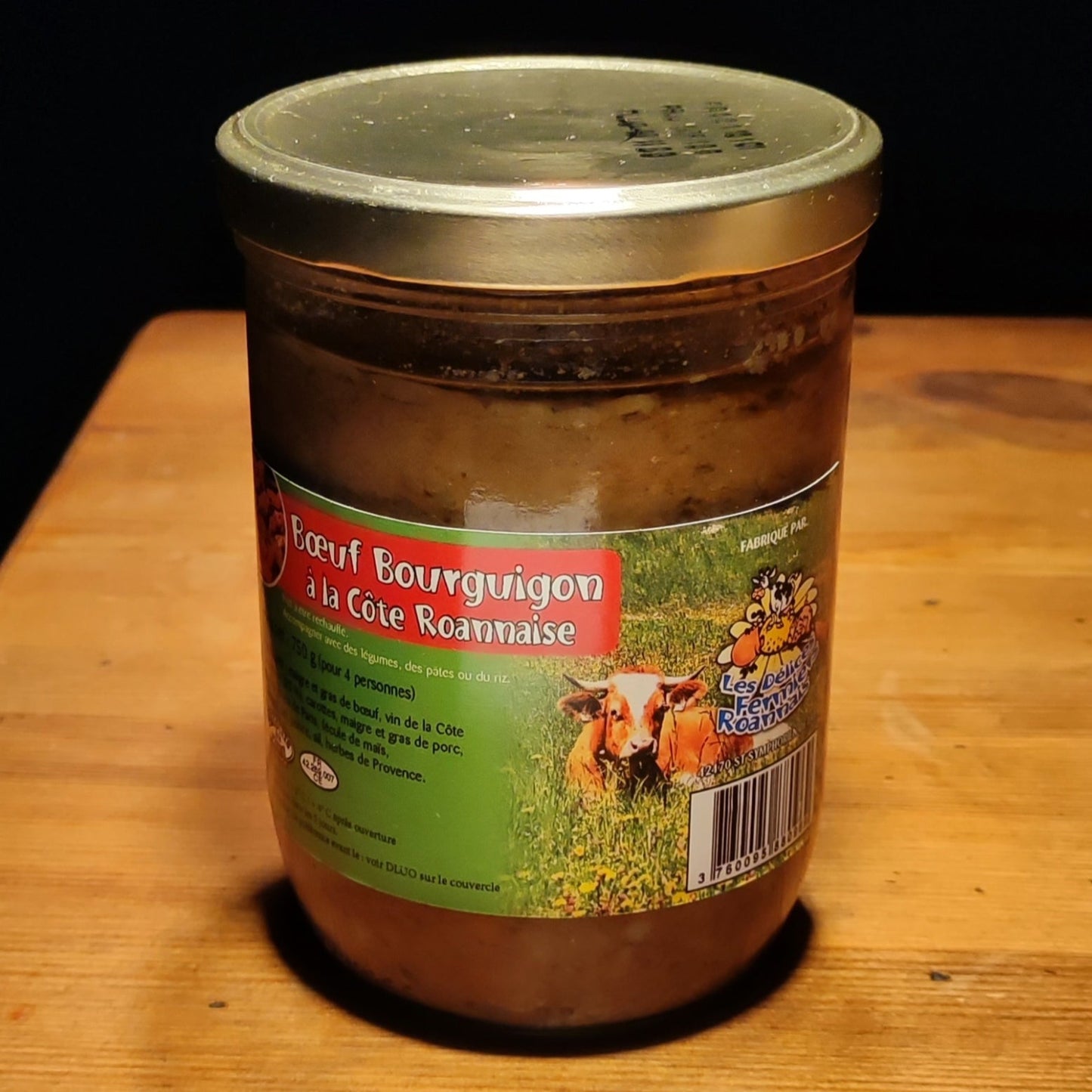 Boeuf Bourgignon à la Côte Roannaise 750 gramme