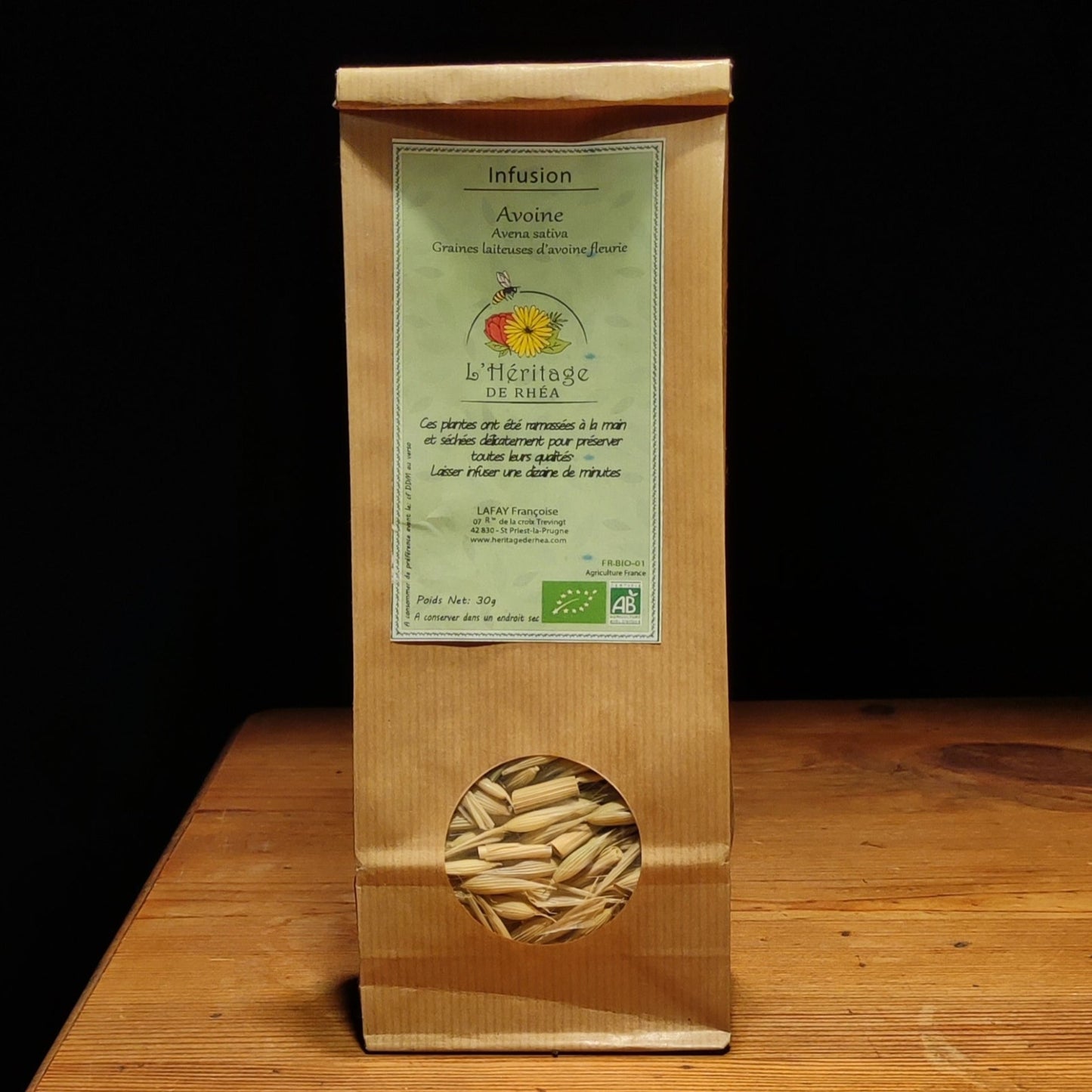 Infusion Graines d'Avoine Fleuri Laiteuse 30g