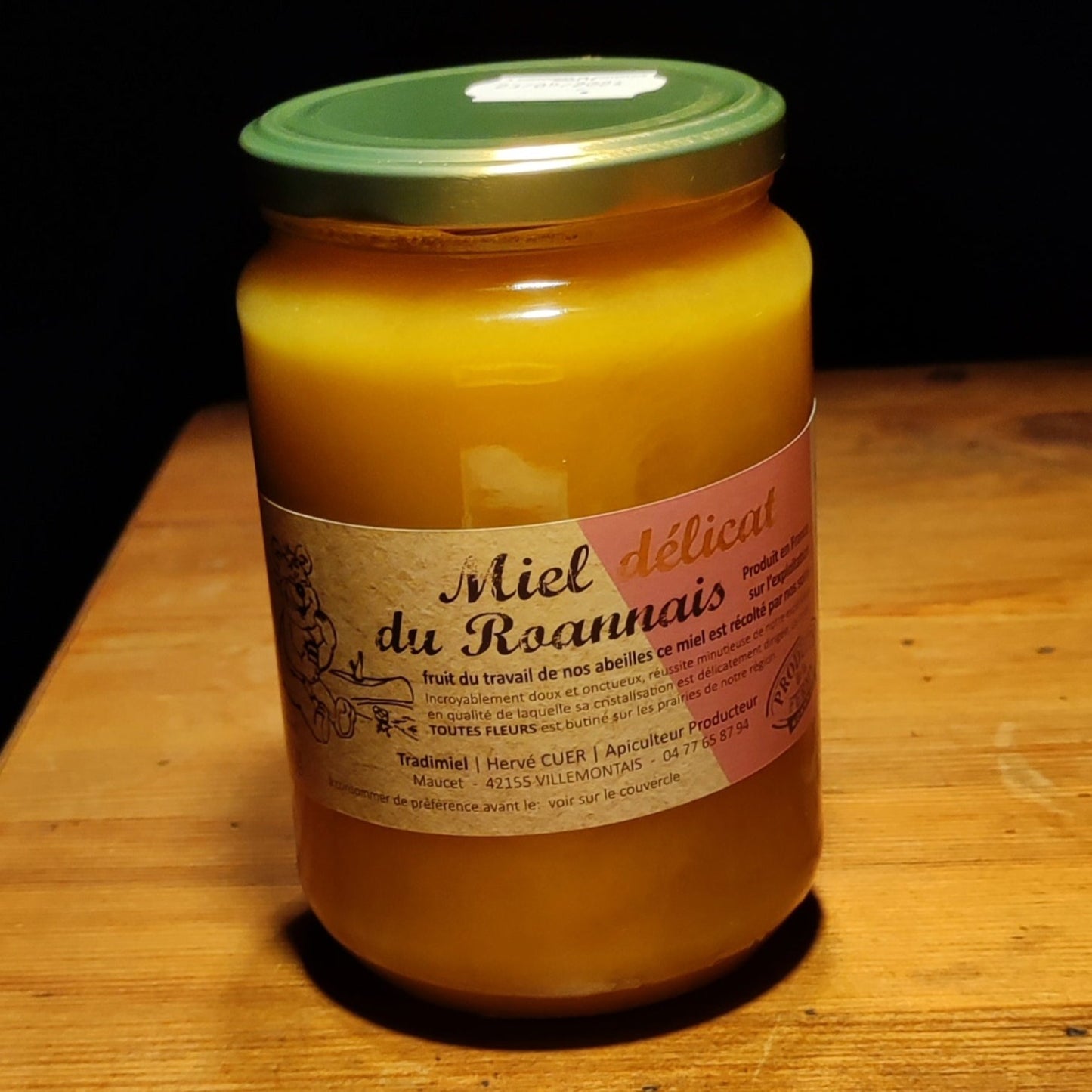 Miel délicat du Roannais 1kg