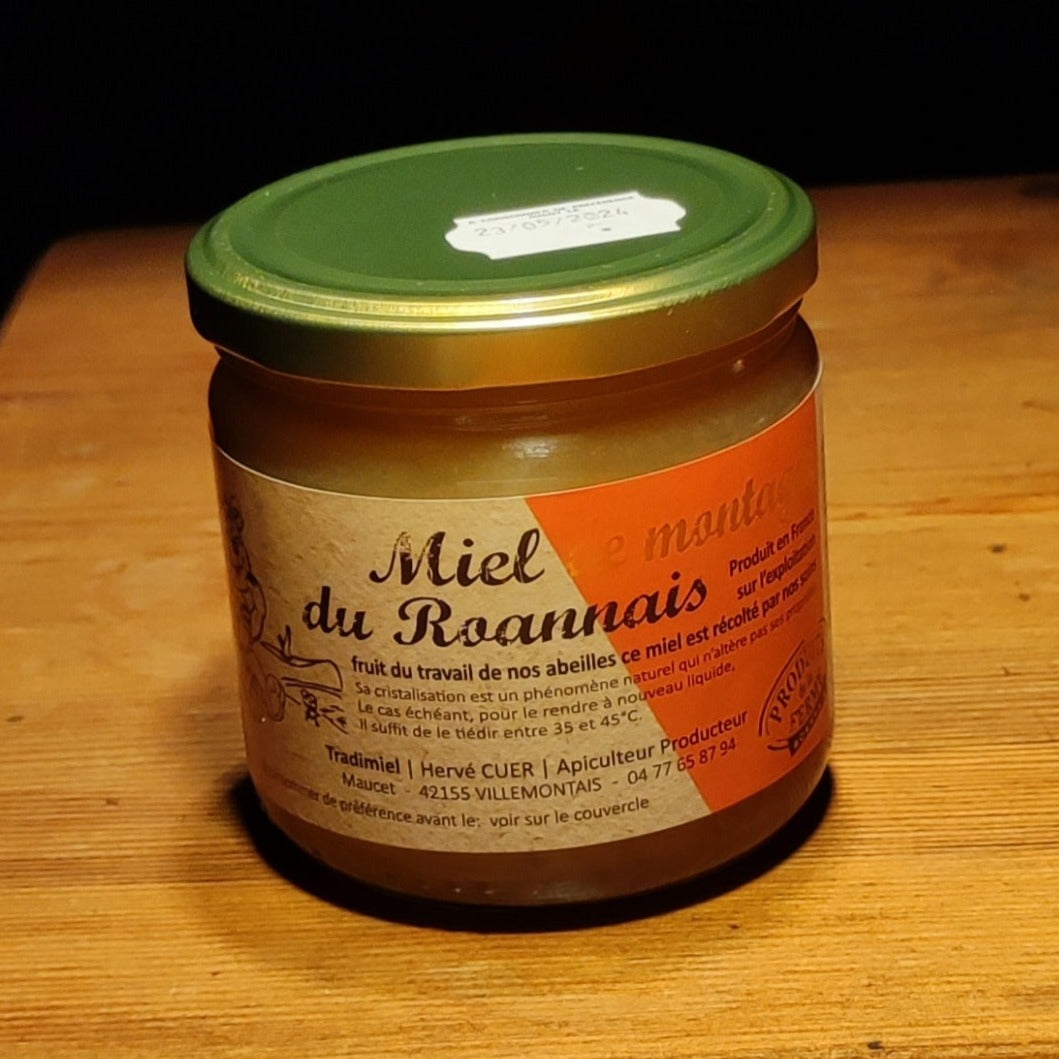 Miel de montagne du Roannais 500g