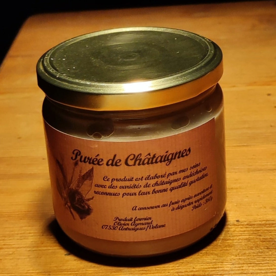 Purée de châtaignes Biologique 360g