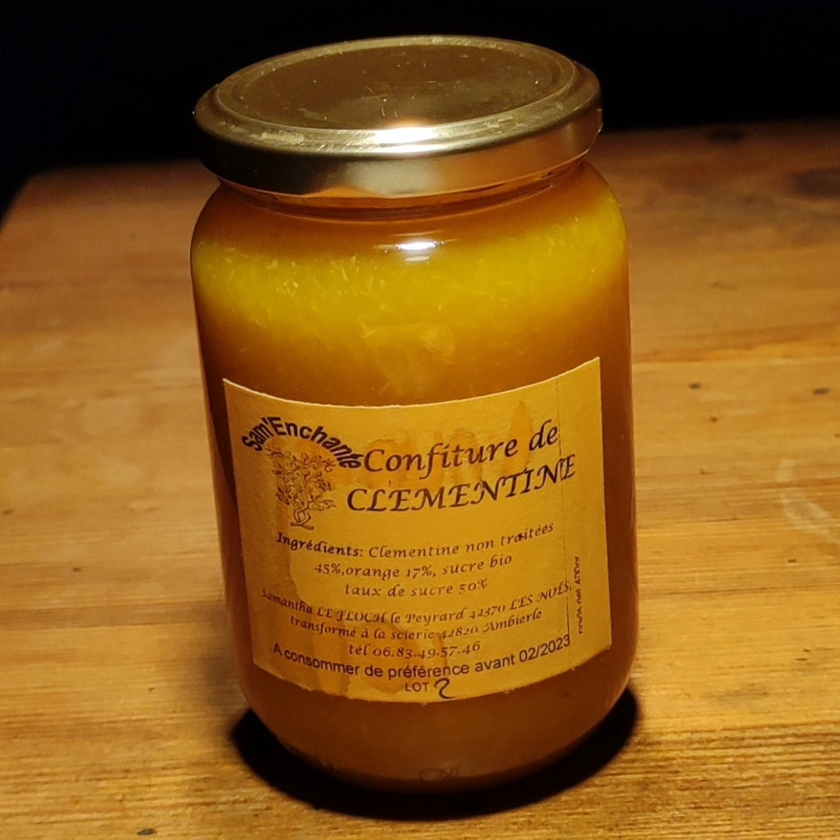 Confiture de Clémentine 400g