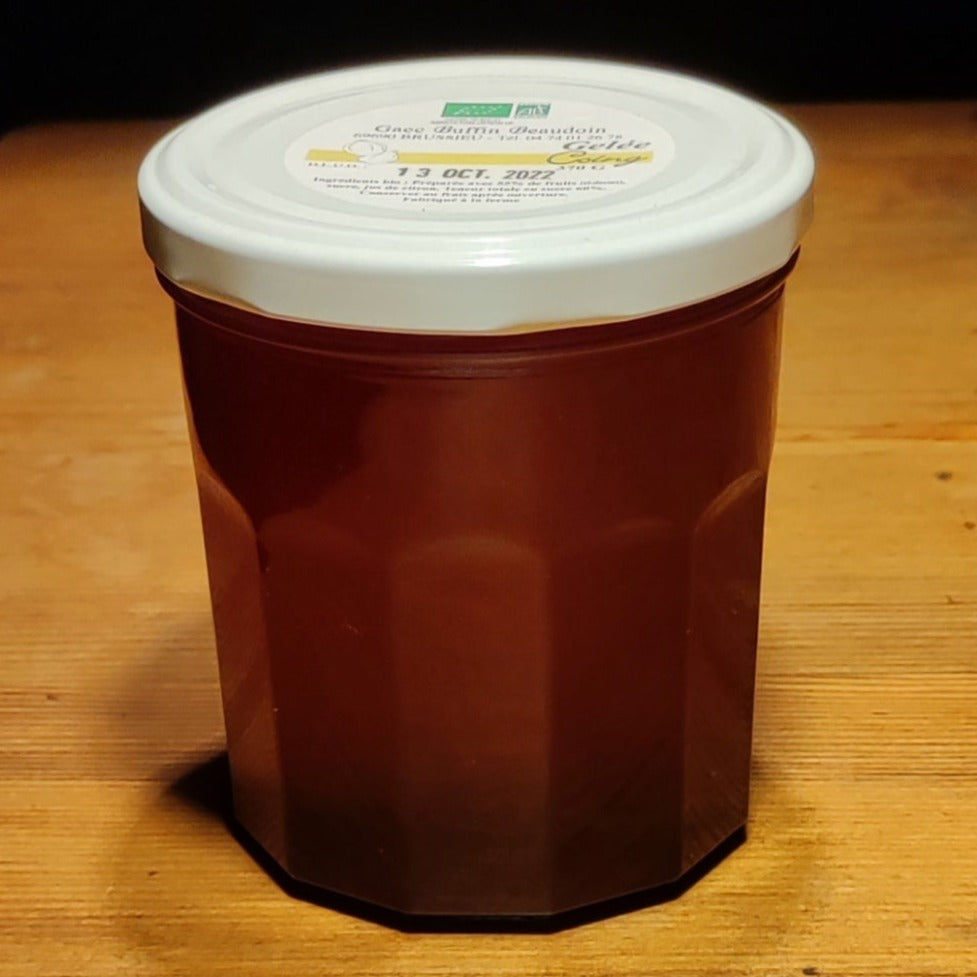 Gelée de Coing biologique 370g