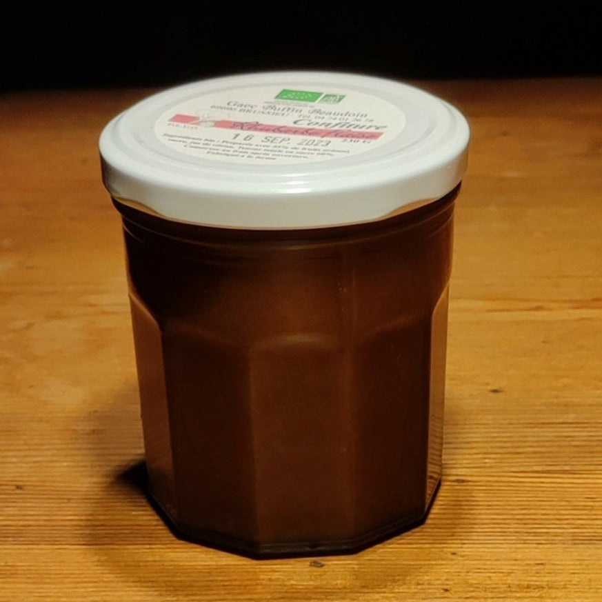 Confiture Rubarbe Fraise biologique 230g