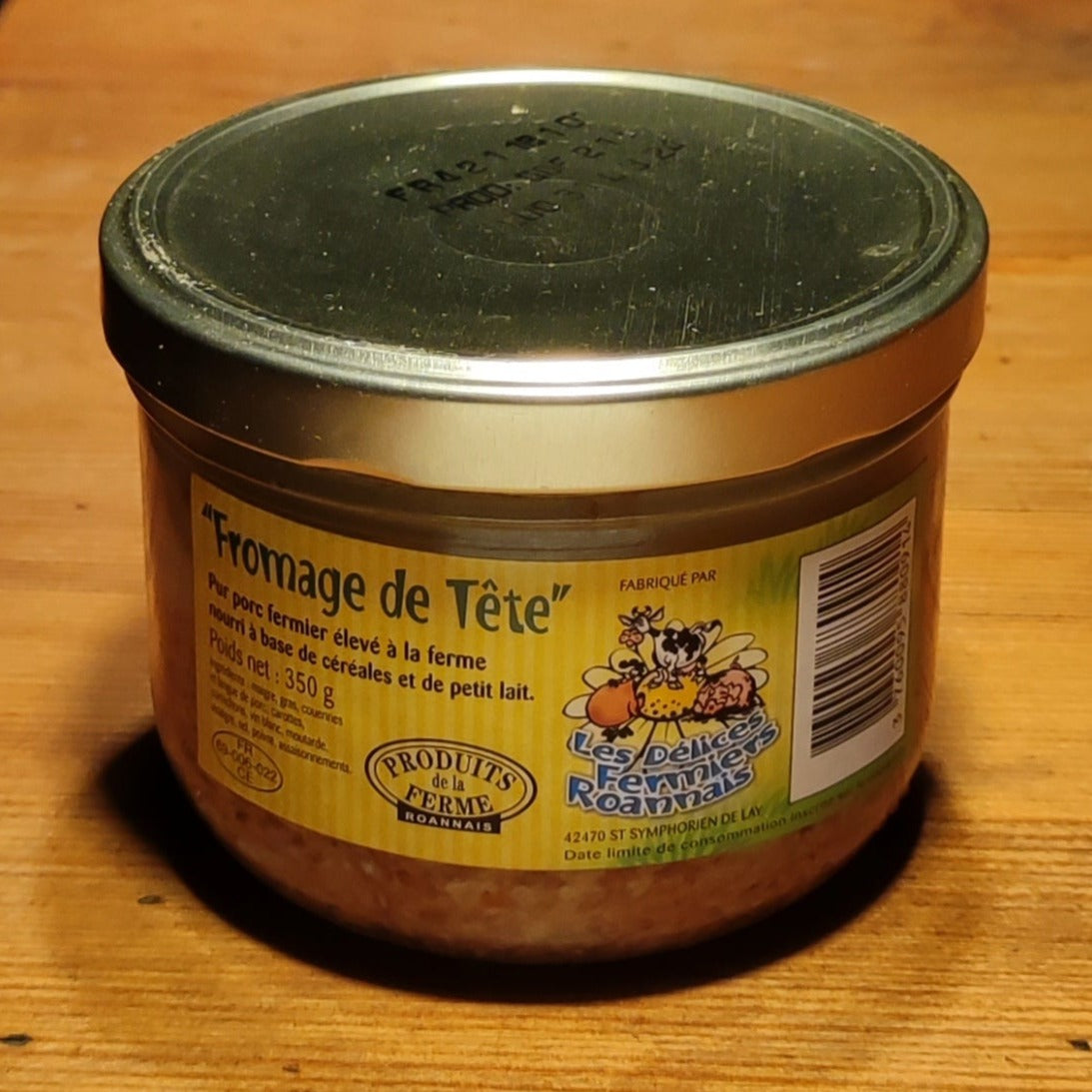 Fromage de tête fermier 350g