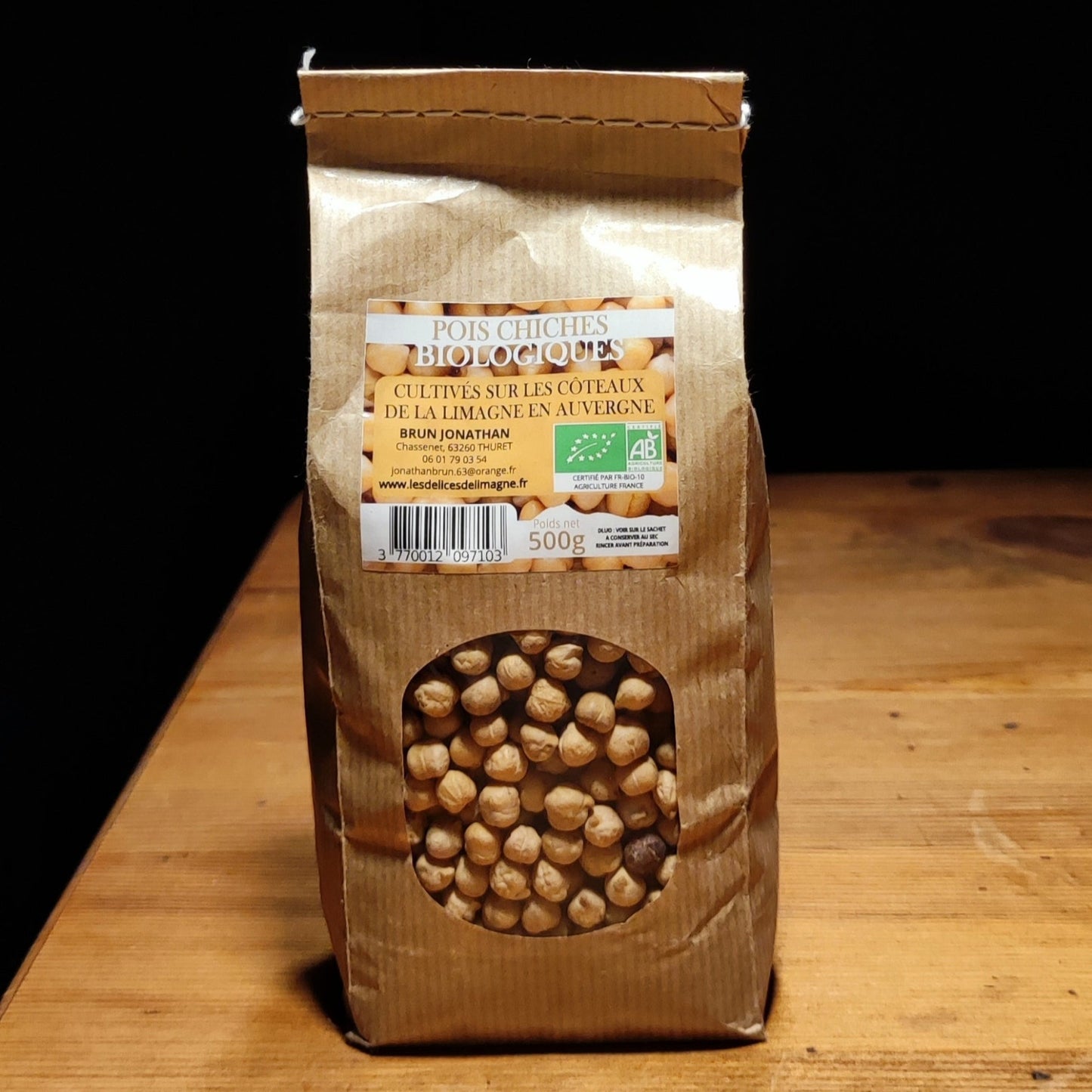 Pois Chiches biologique 500 g