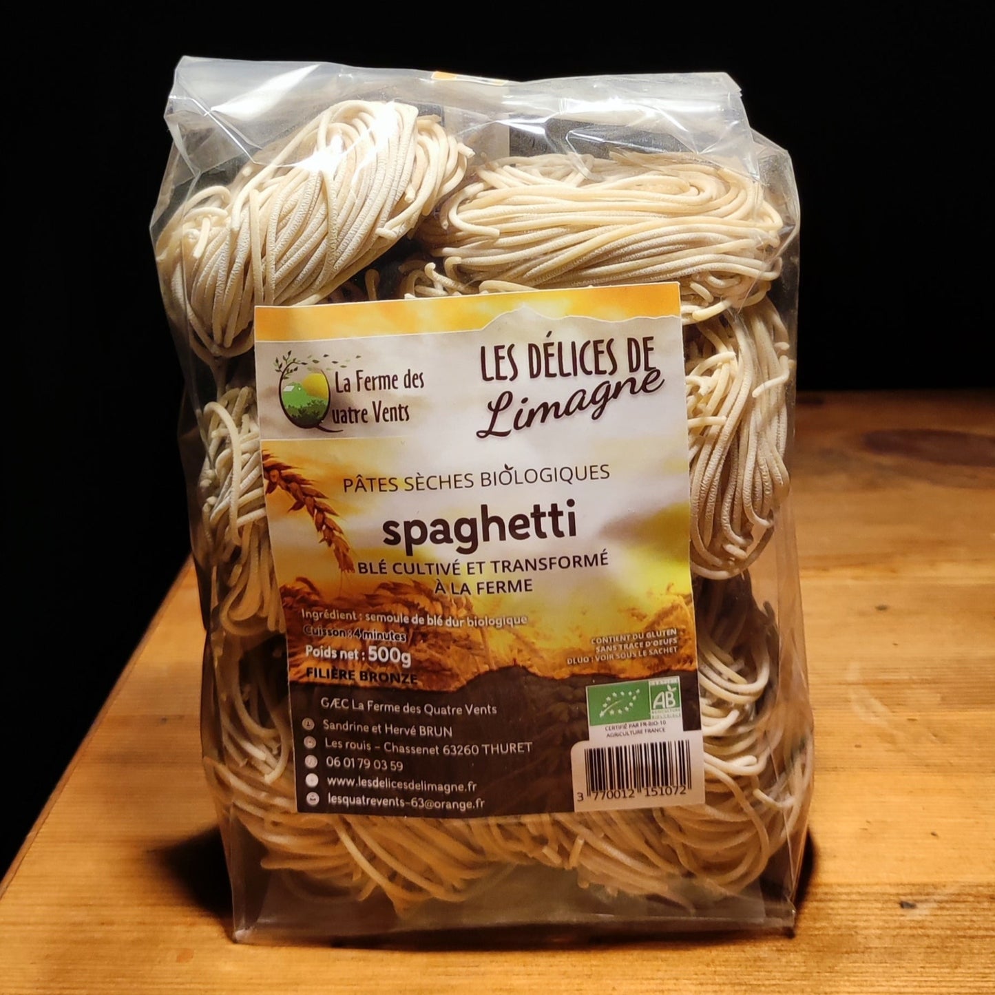 Spaghetti Biologique 500g