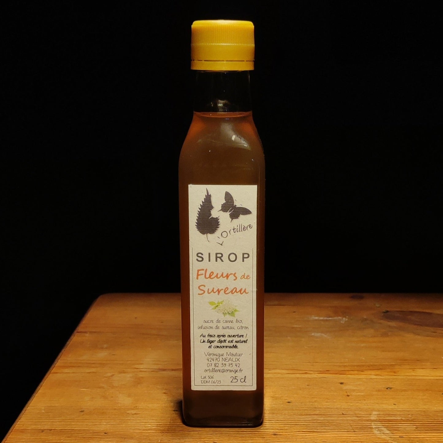 Sirop de Fleurs de Sureau 25 cl