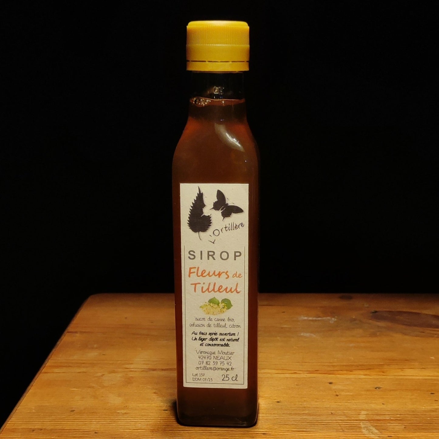 Sirop de Fleurs de Tilleul 25 cl
