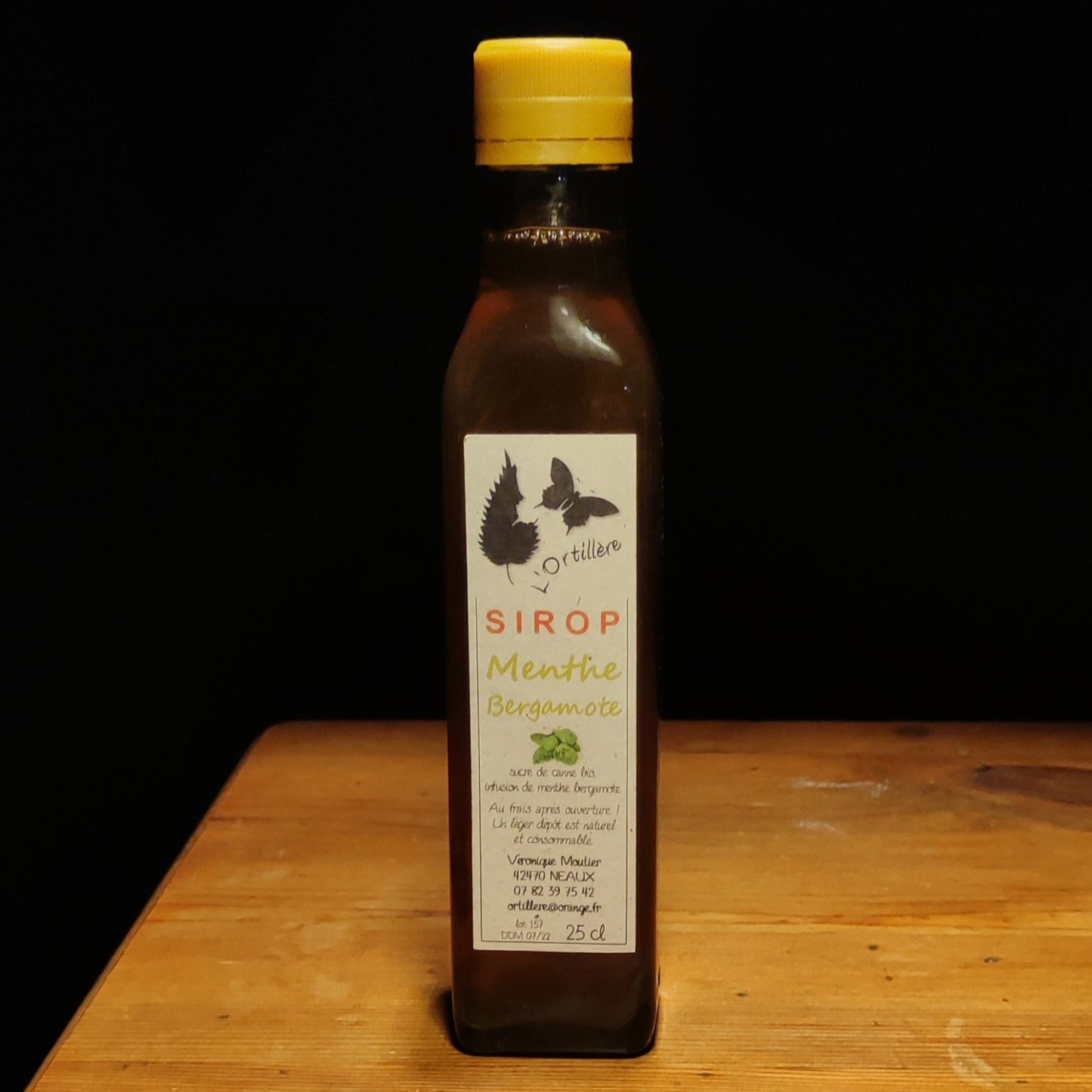Sirop Menthe Bergamote 25 cl