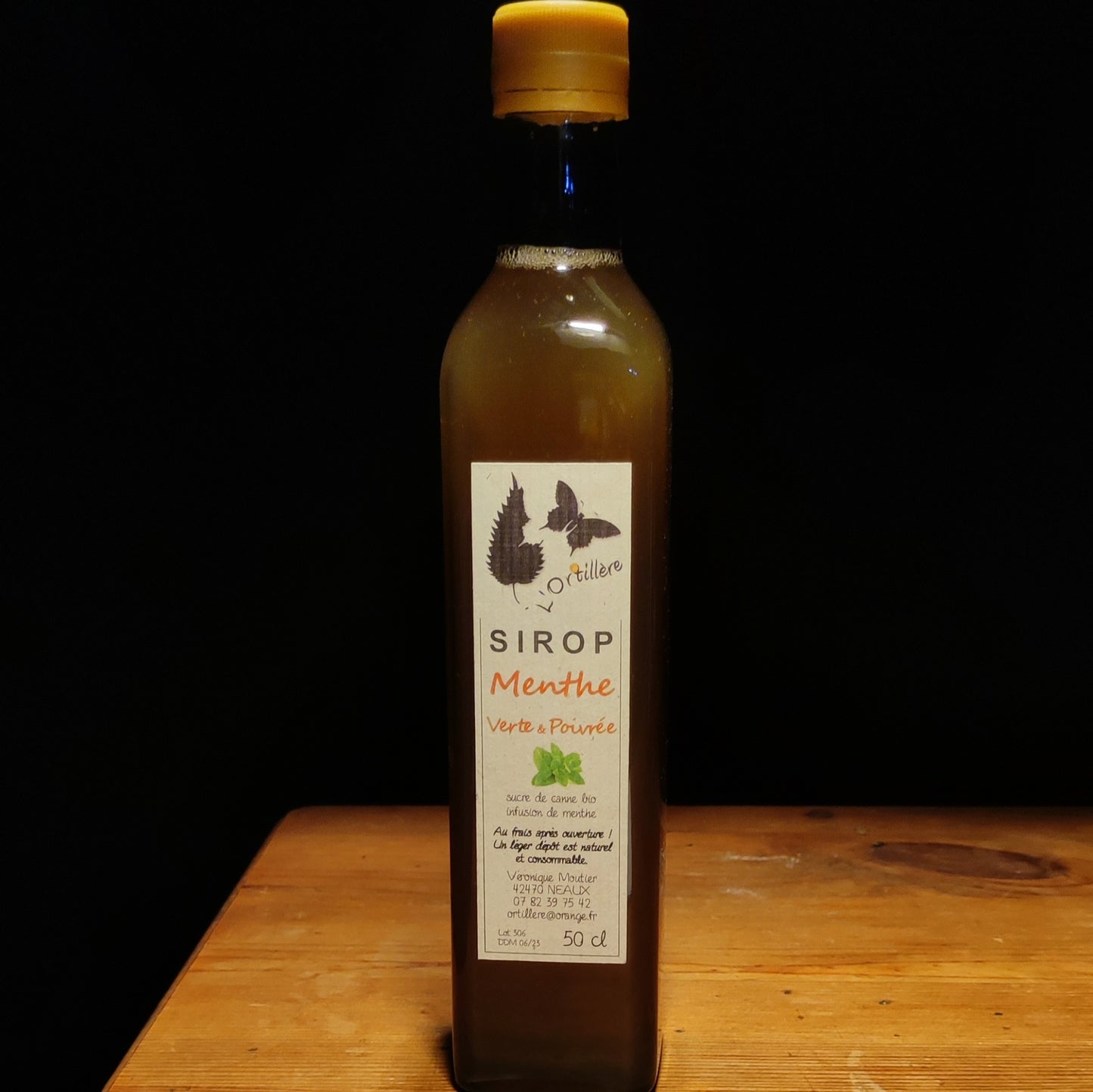 Sirop de Menthe Verte & Poivrée