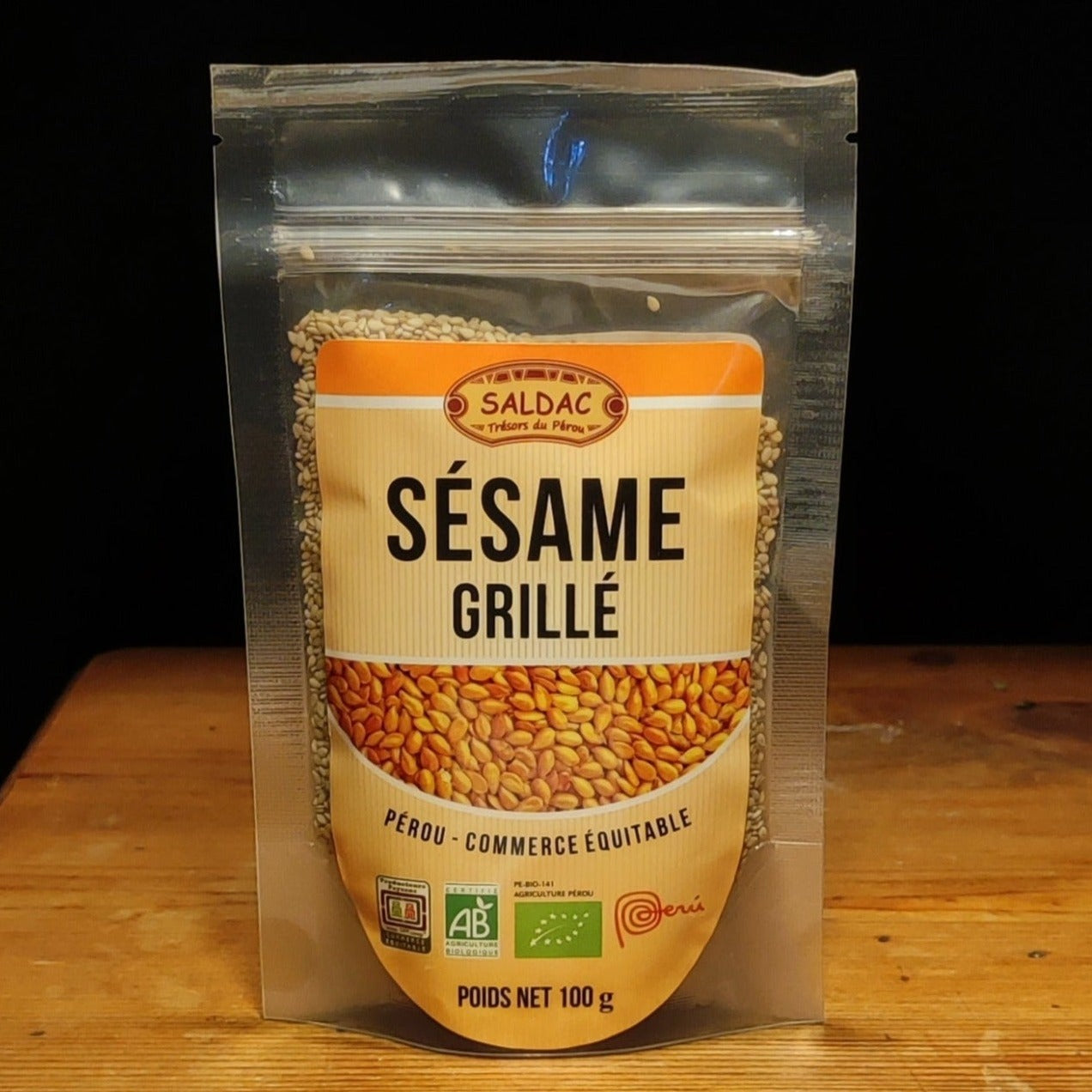 Sésame grillé biologique 100g