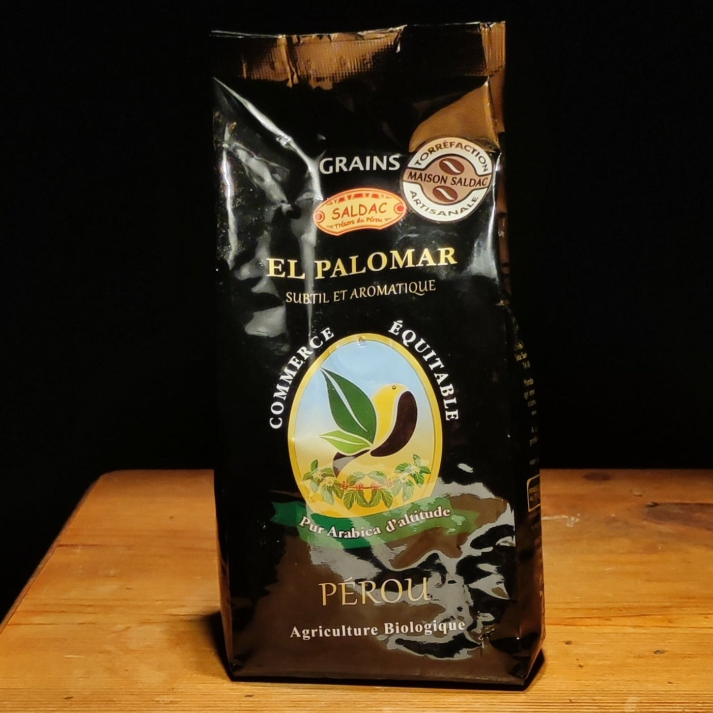 Café en grain El Palomar Biologique 250g