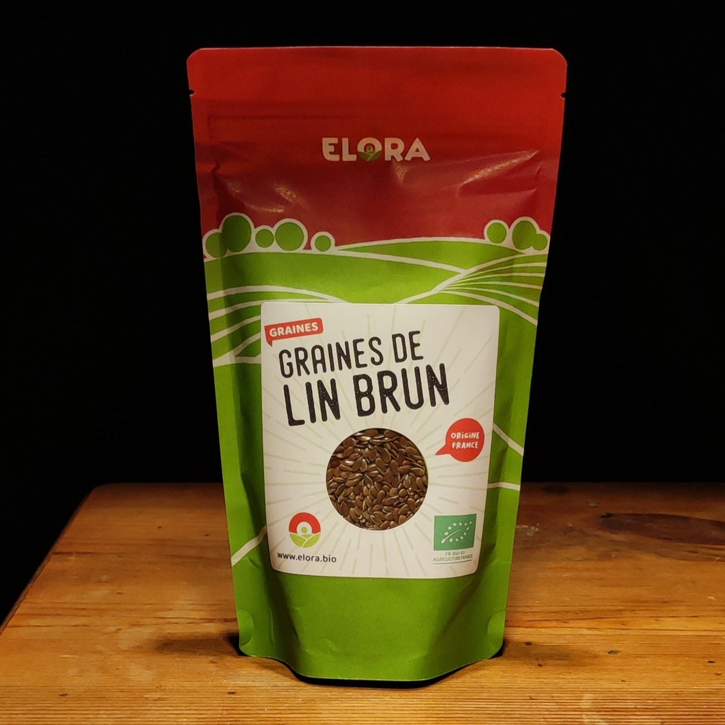 Graines de lin brun biologique 250g