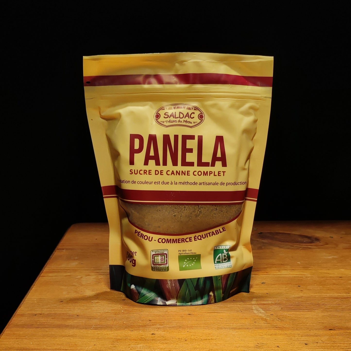 Panela sucre de canne complet biologique 500g
