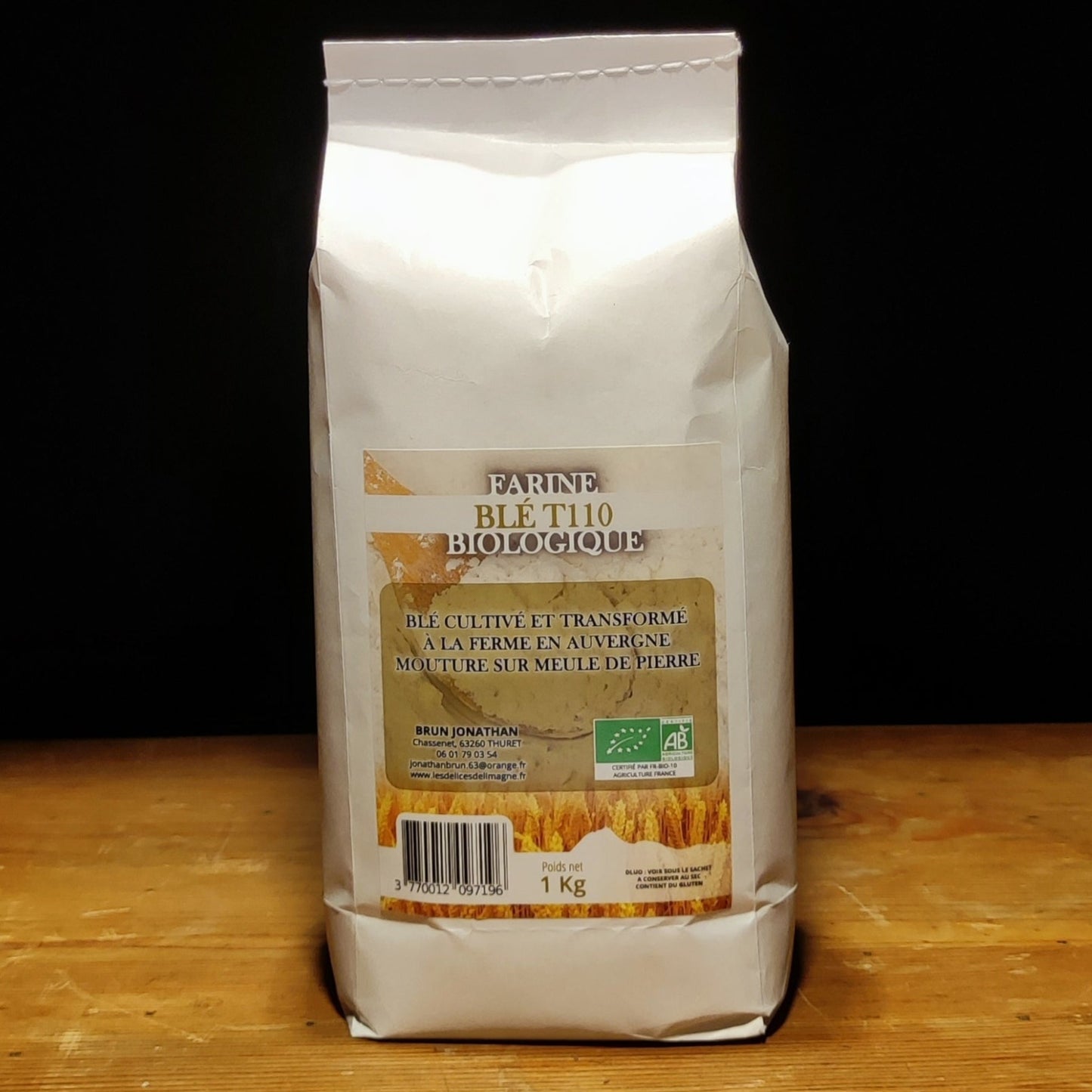 Farine de Blé T110 Biologique 1kg