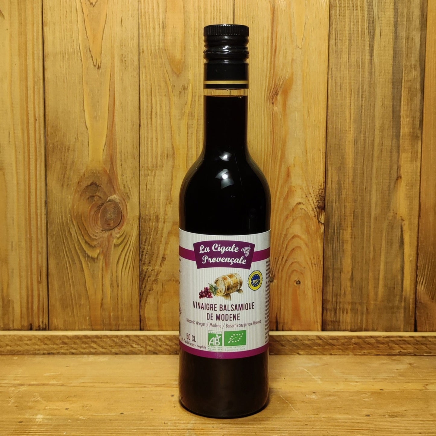 Vinaigre Balsamique de Modène AOP Biologique 50cl