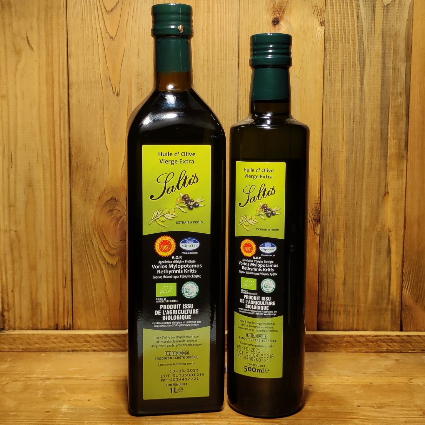 Huile d'Olive Vierge Extra Biologique AOP