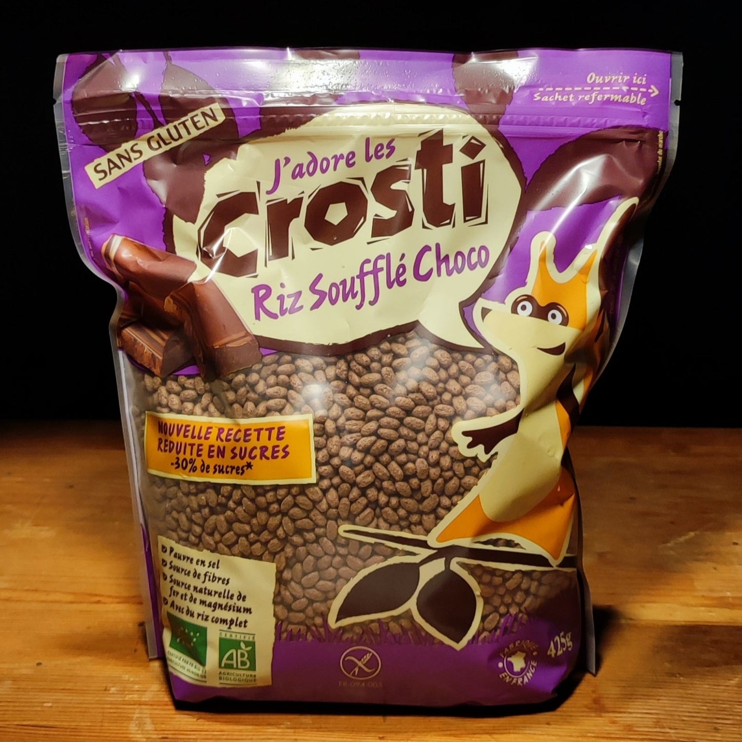 Crosti Riz Soufflé Choco Biologique 420g