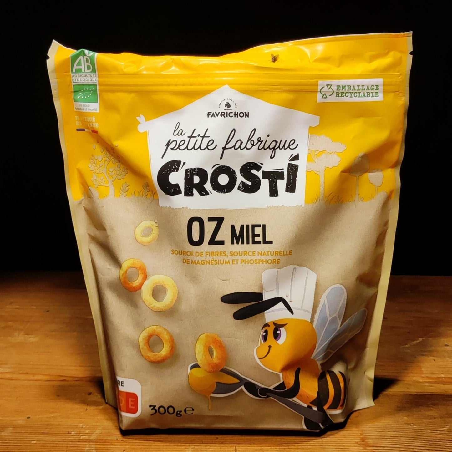 Céréales Crosti OZ Miel Biologique 300g