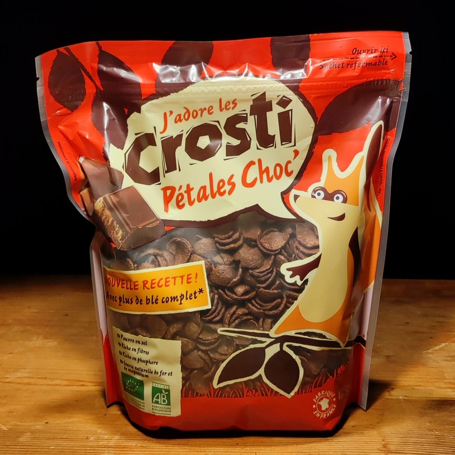 Crosti Pétale Choc' Biologique 425g