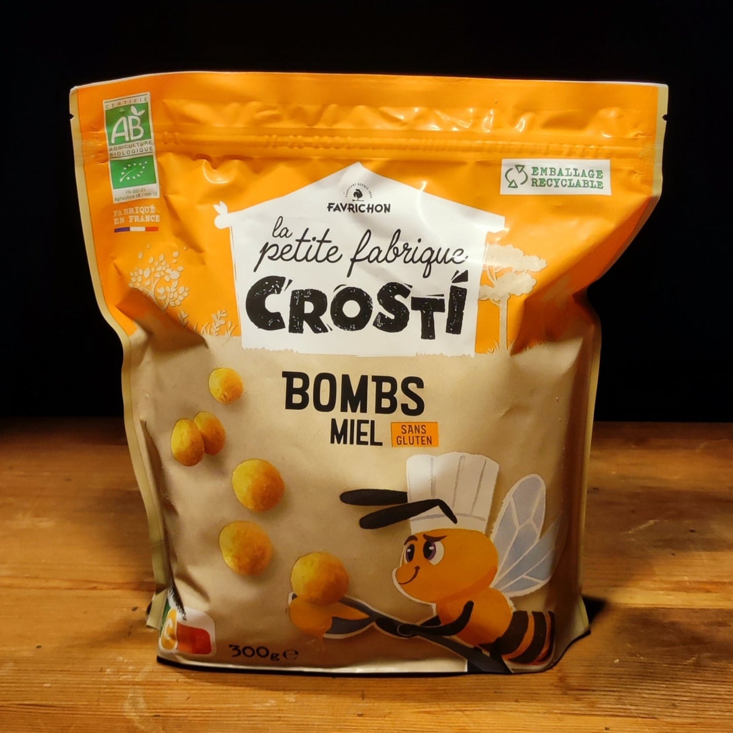 Crosti Bombs Miel Biologique 300g