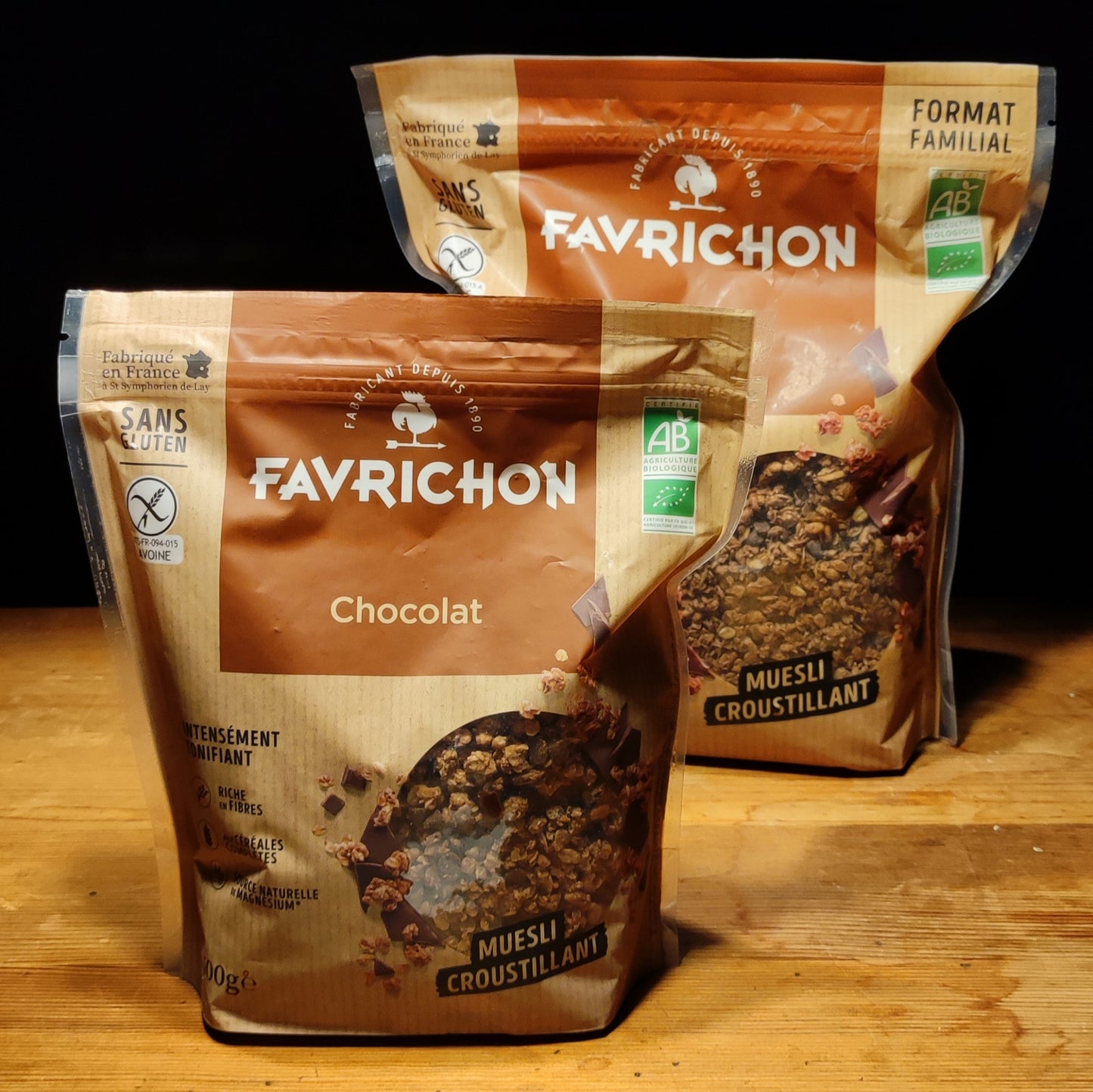 Muesli Croustillant Chocolat Sans Gluten Biologique