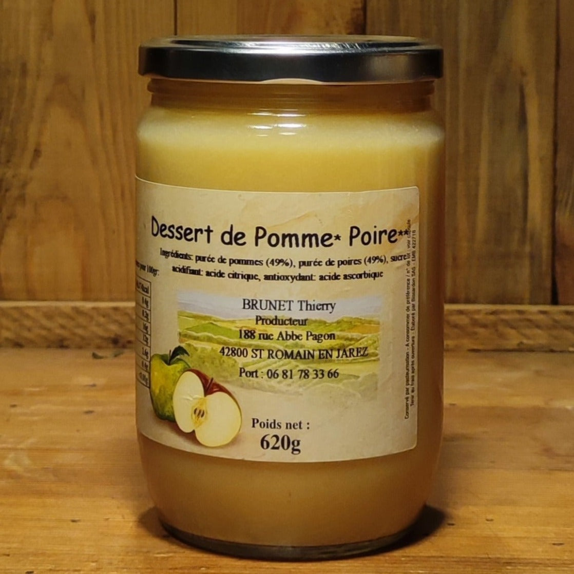 Dessert de Pomme & Poire 620g