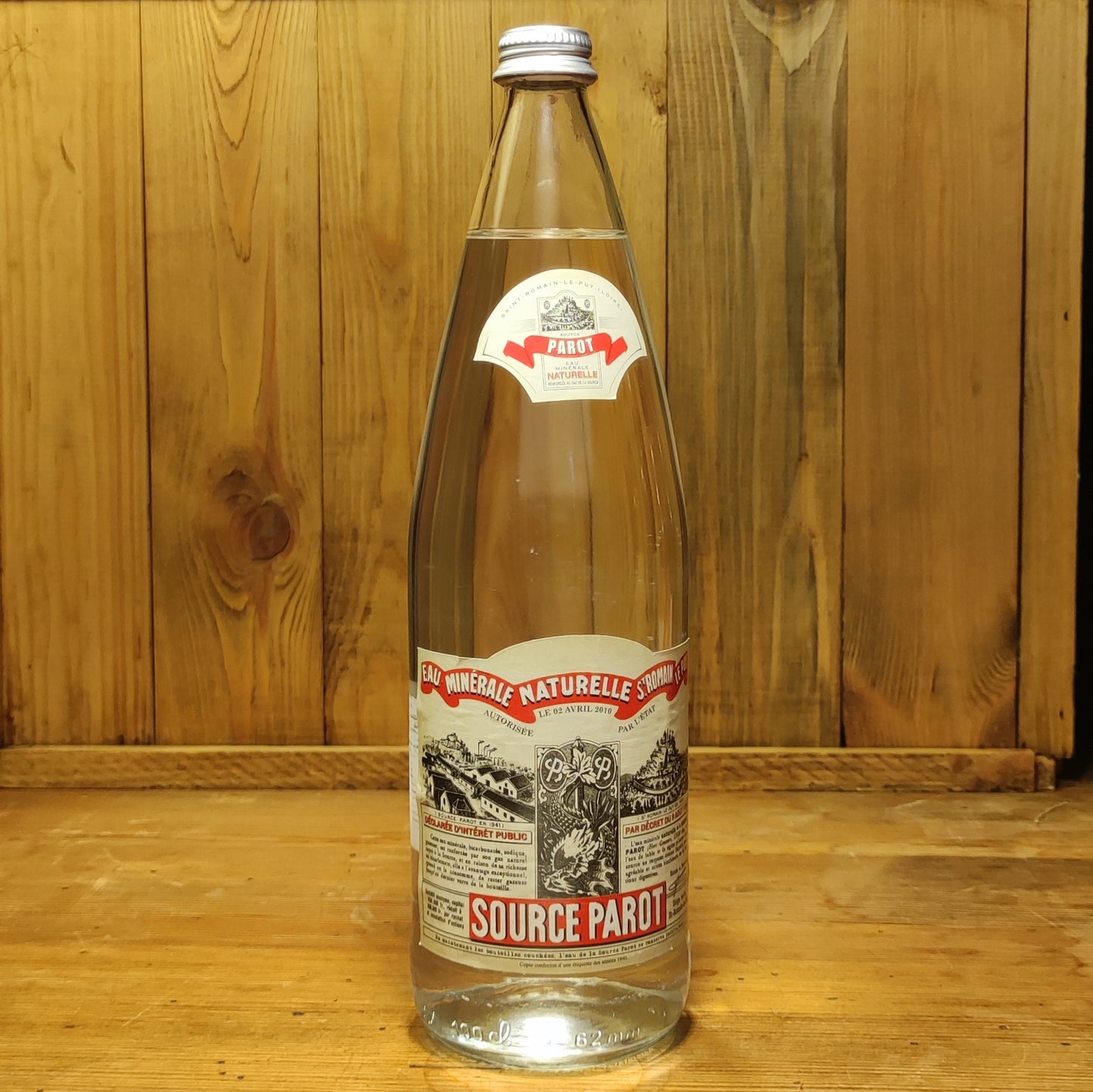 Eau Pétillante Minérale et Naturel Parot 1L
