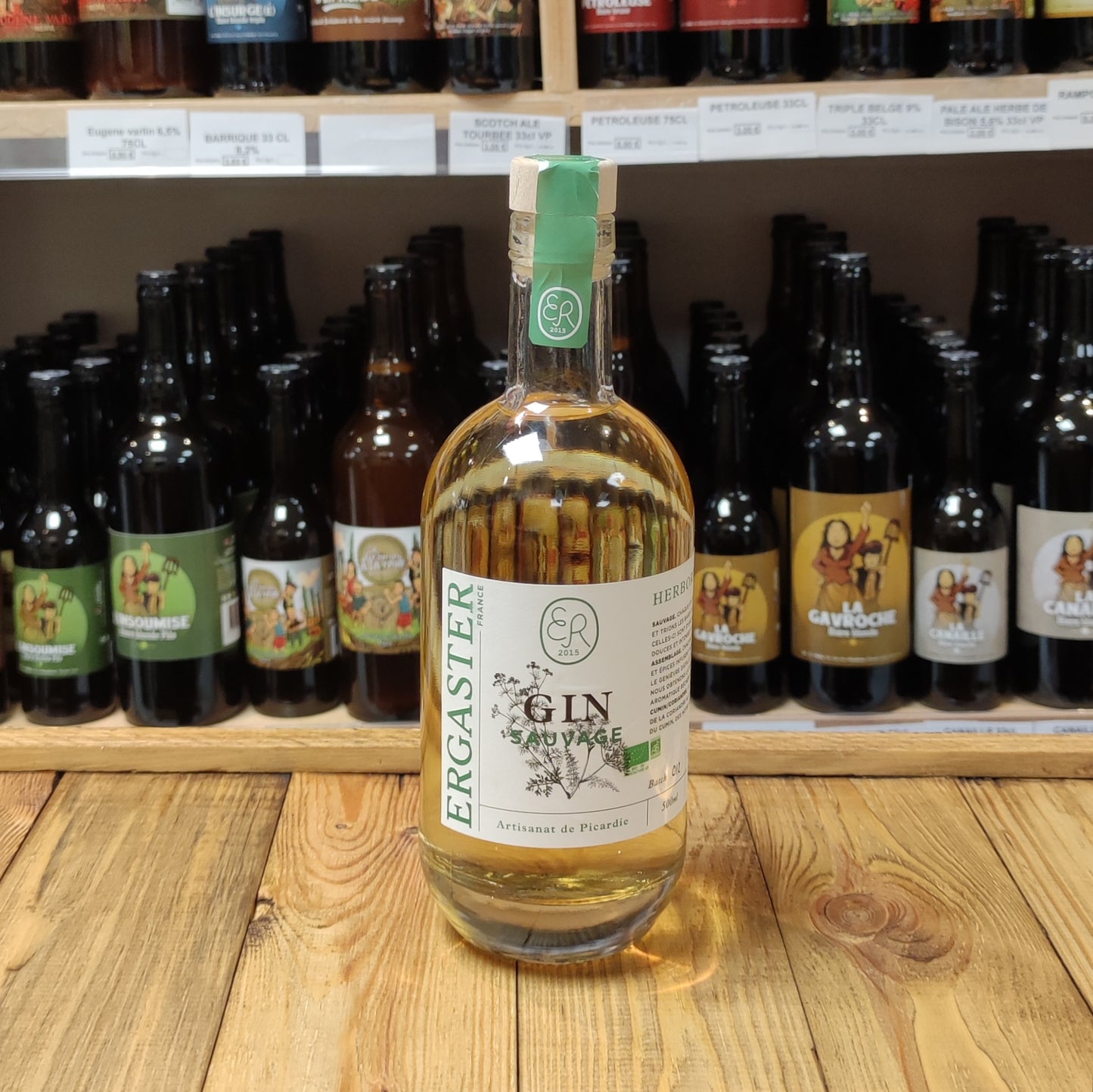 Gin Sauvage Ergaster Biologique