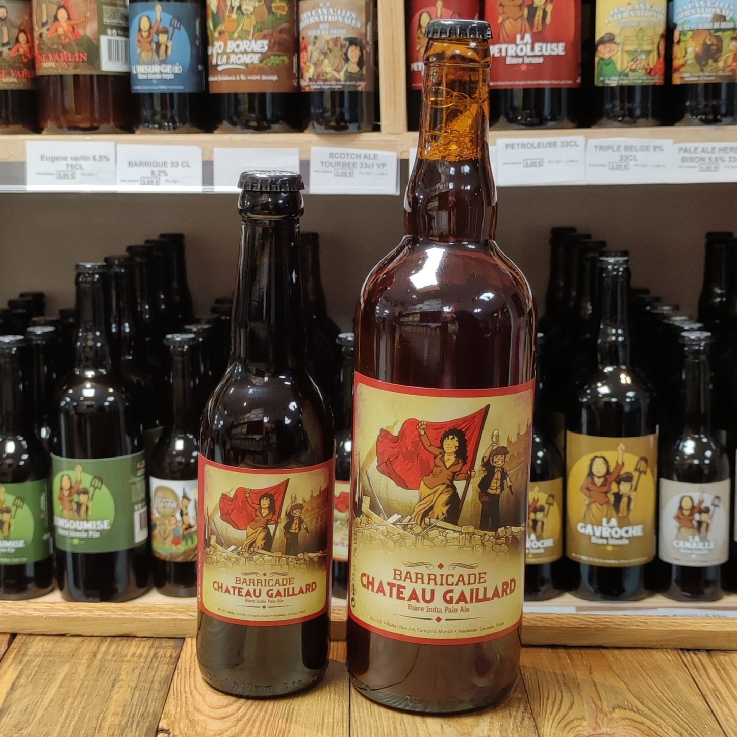 Bières Barricade Château Gaillard 33 et 75cl