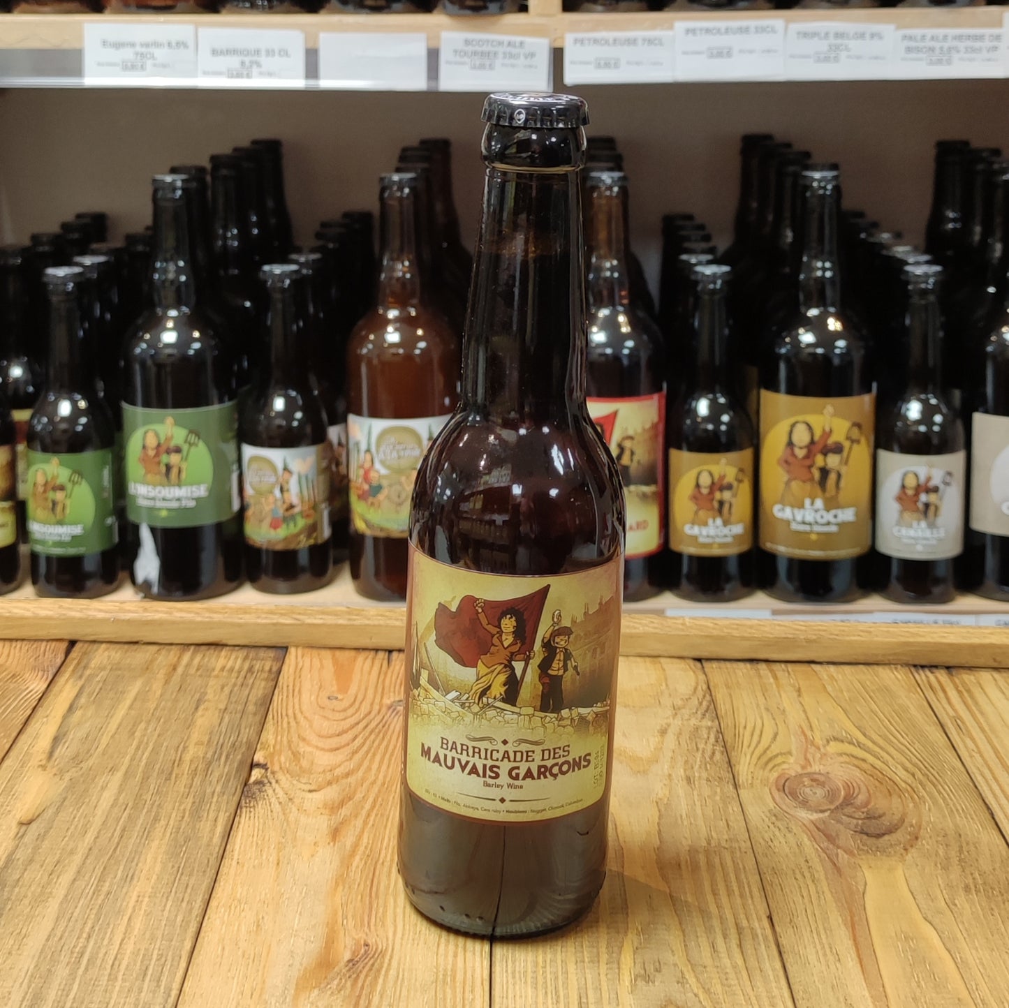 Bière Barricade des Mauvais Garçon Barley Wine 33cl