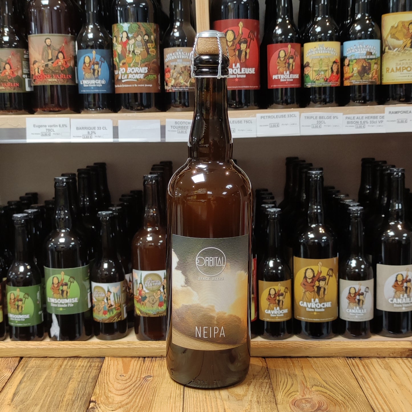 Bière Orbital Neipa IPA 75cl