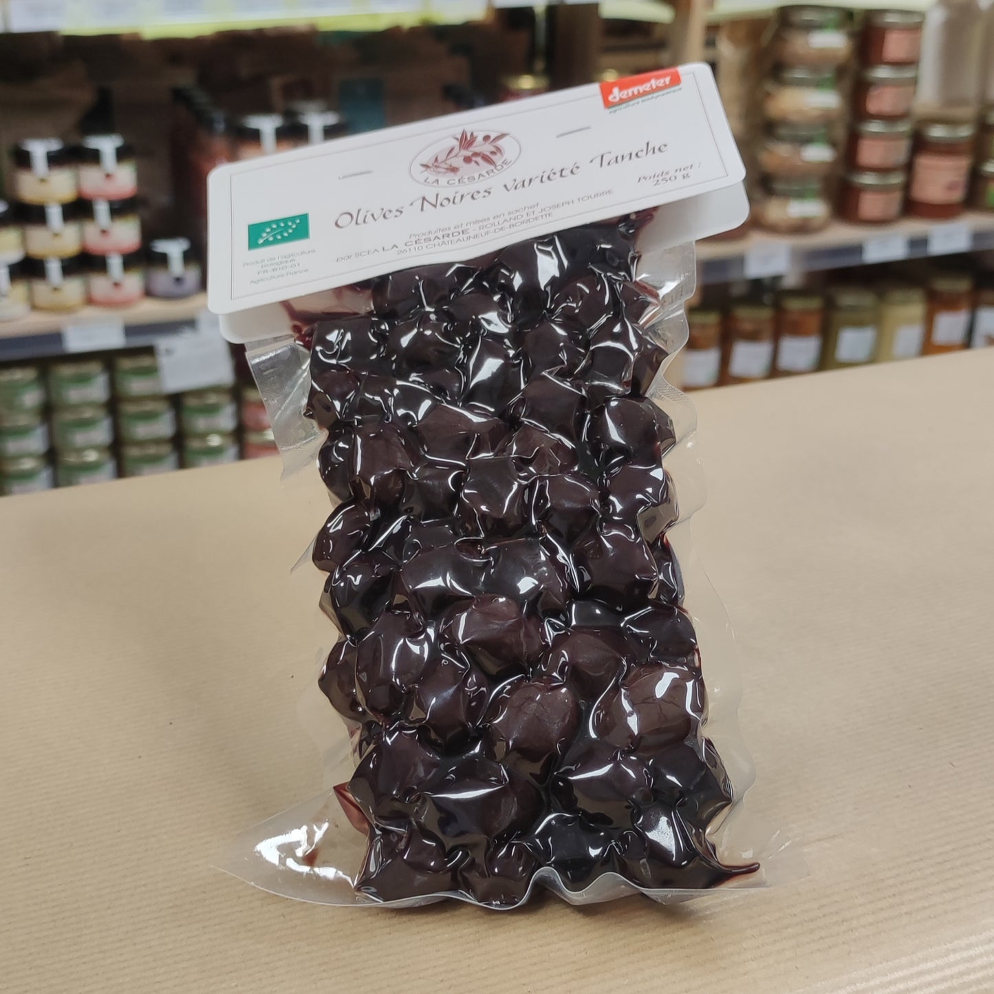 Olives Noires Variété Tanche Biologique