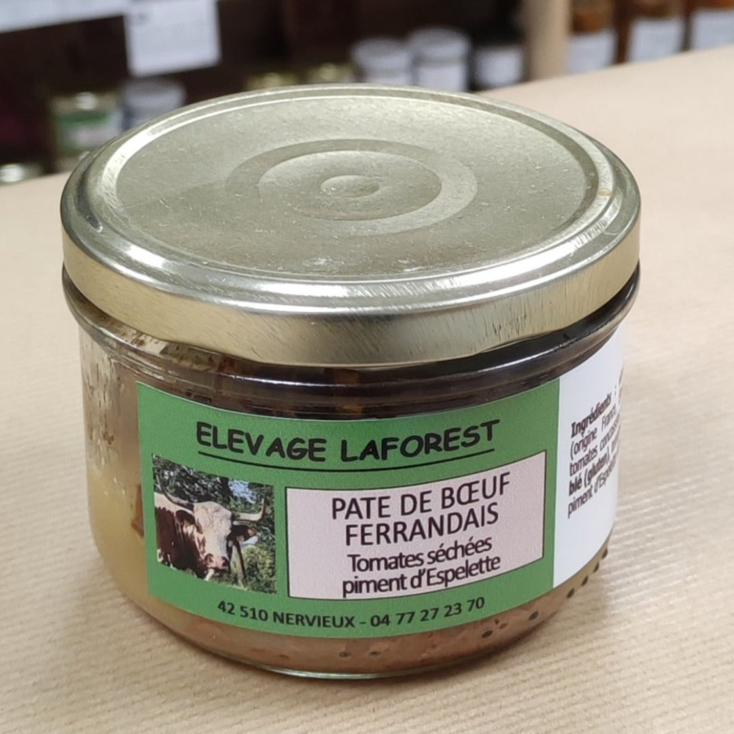Pate de Bœuf Ferrandais Tomates & Piment d'Espelette