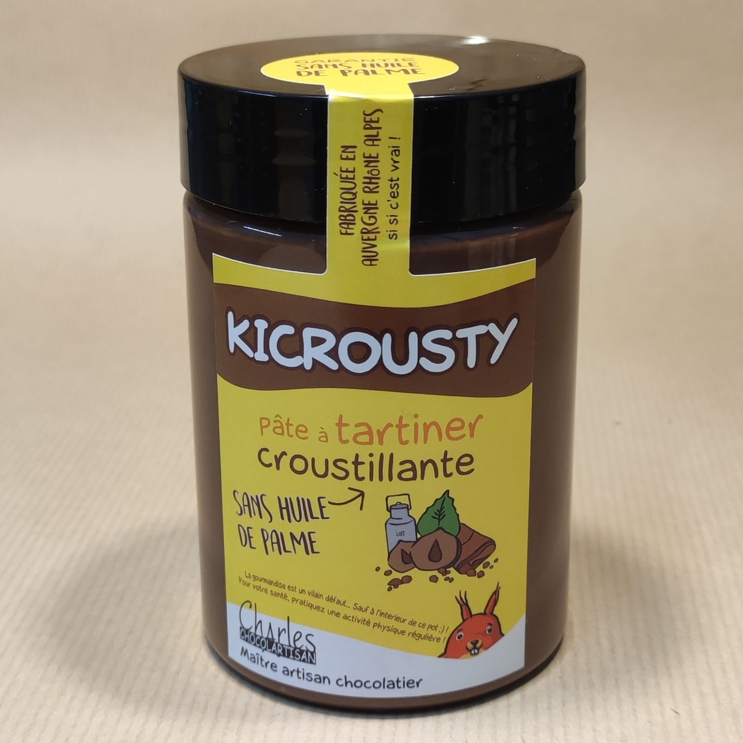 Kicrousty Pâte à Tartiner Croustillante 280g