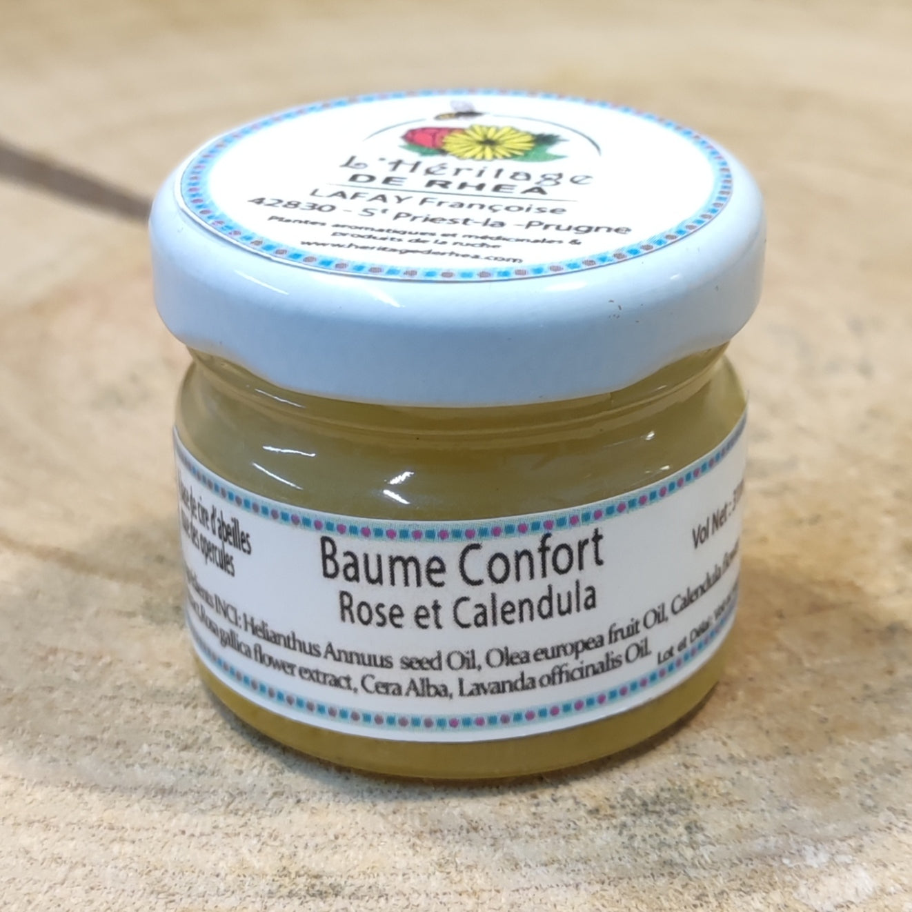Baume Confort Rose et Calendula 31 ml