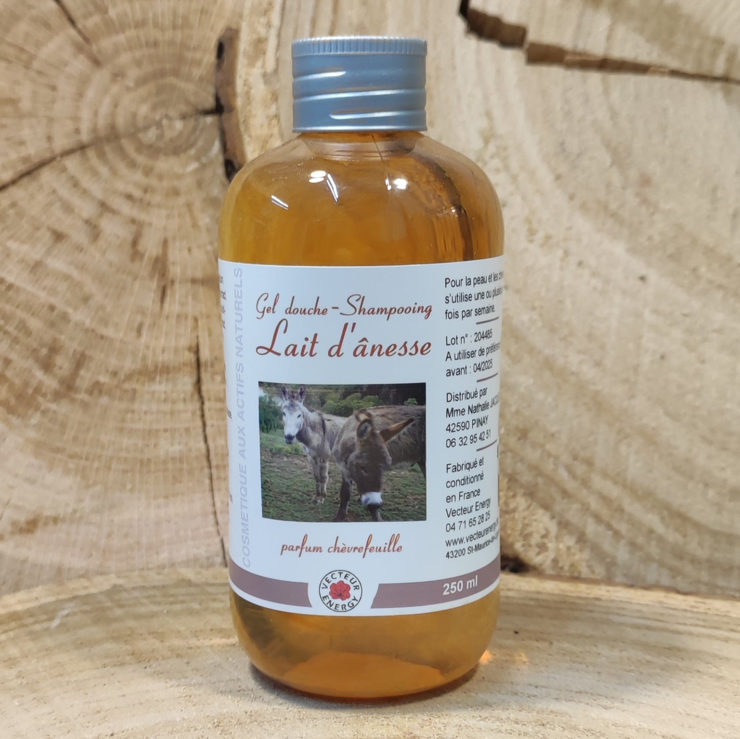 Gel Douche & Champoing au Lait d'Ânesse