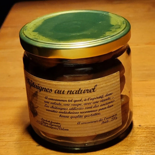 Châtaignes cuites au naturel biologique 220g