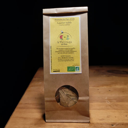 Aromates  biologique feuilles de laurier noble 15 g