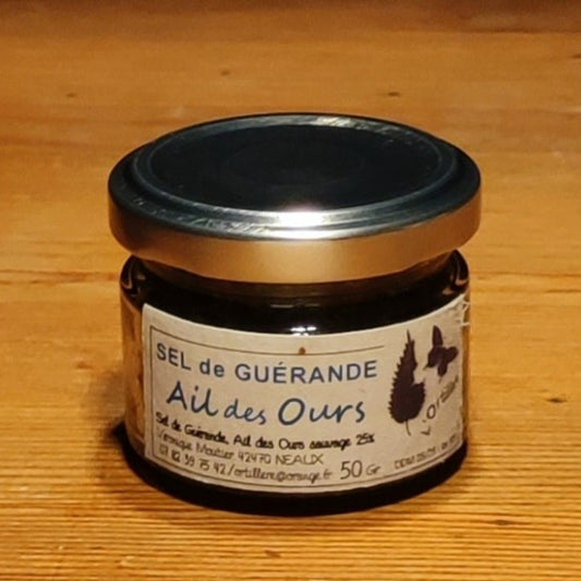 Sel de Guérande à l'Ail des Ours 50g