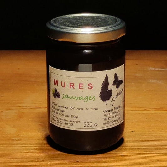 Confiture de Mûres Sauvages 220g