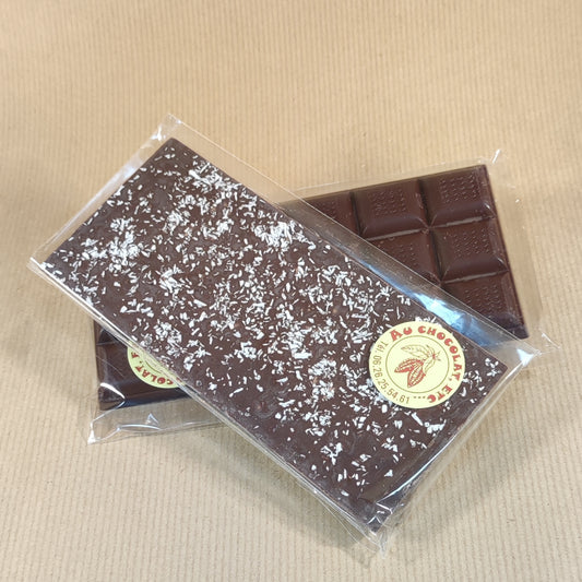 Chocolat Noir 61% Noix de Coco Grillée