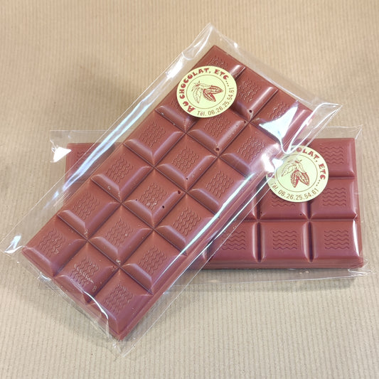 Chocolat Artisanal Parfumé à la Fraise